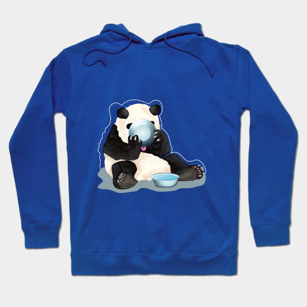 Hungry Panda Hoodie by Scaya